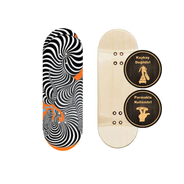 Woodxboards PR32017 Fingerboard Deck