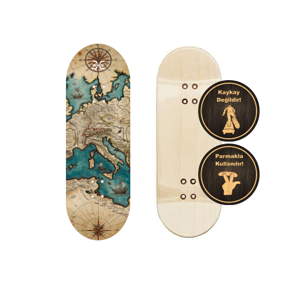 fingerboard deck tahta PR320196